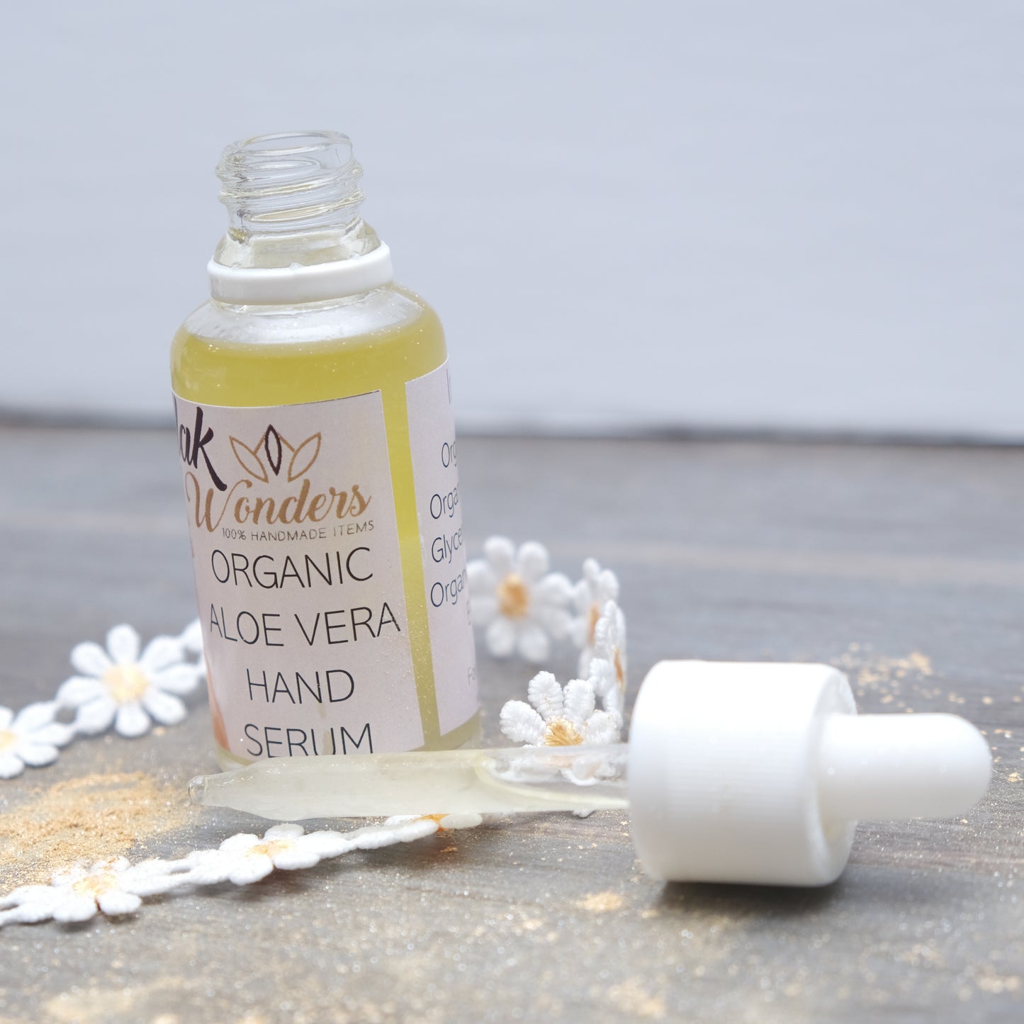 Organic Aloe Vera Hand Serum