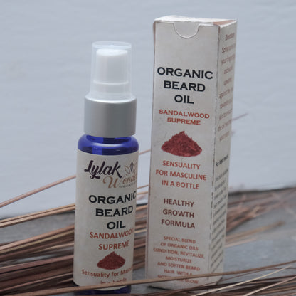 Organic Sandalwood Supreme Beard Oil