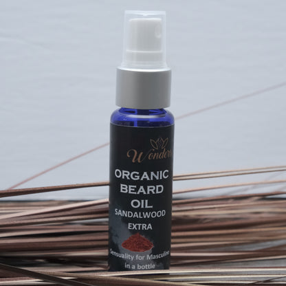 Organic Sandalwood Extra Beard Oil