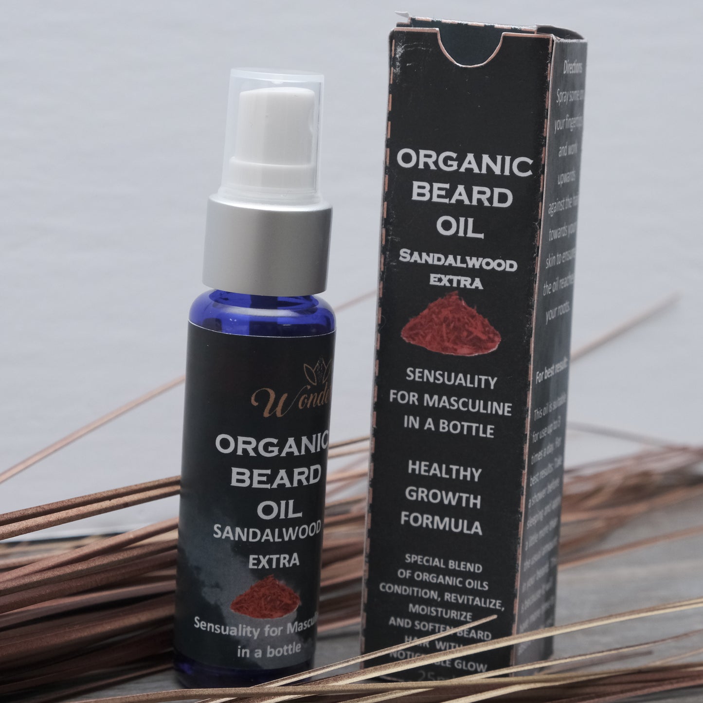 Organic Sandalwood Extra Beard Oil