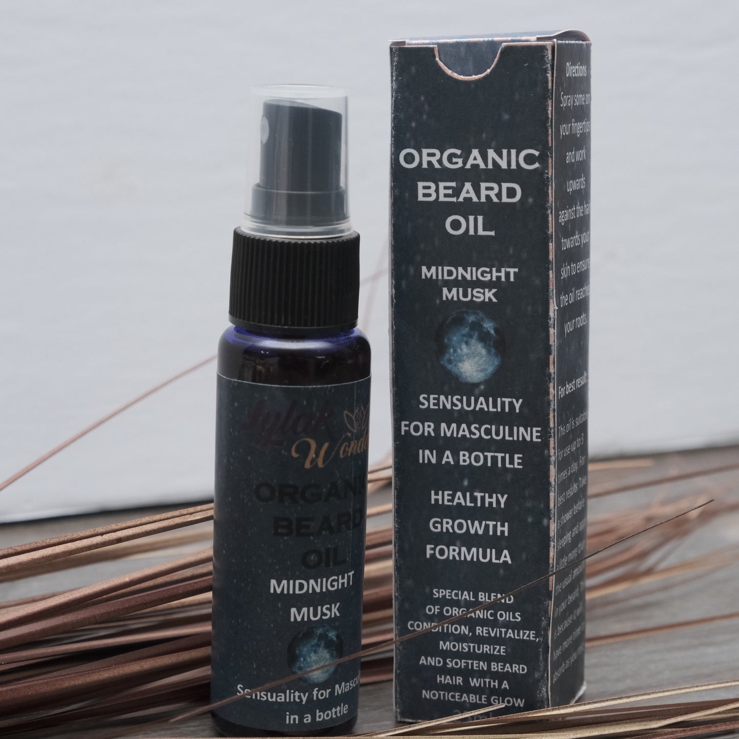 Organic Midnight Musk Beard Oil