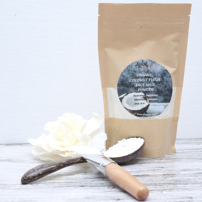 Organic Coconut Flour Face Mask Powder