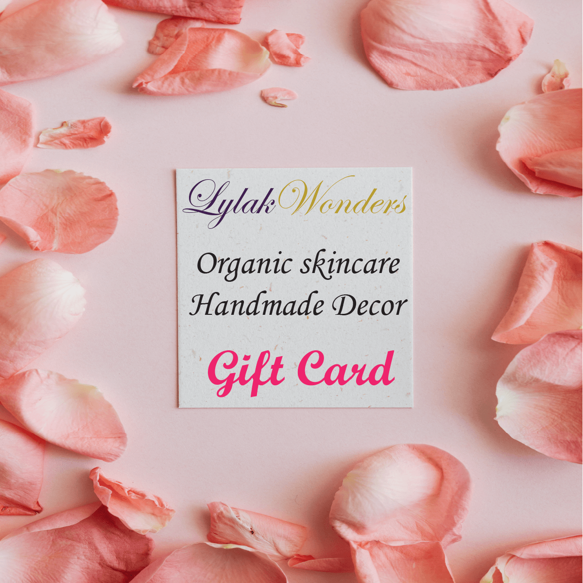 LylakWonders Gift Card