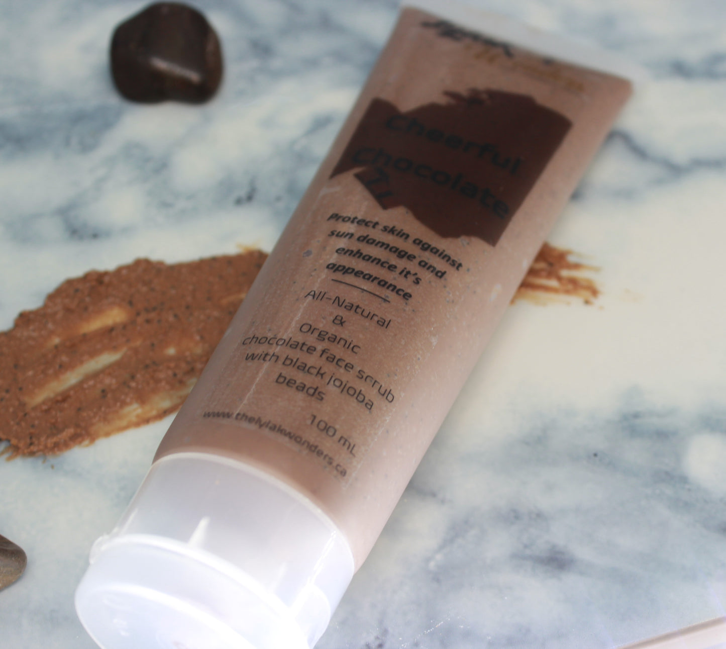 Organic Cheerful Chocolate Face Scrub