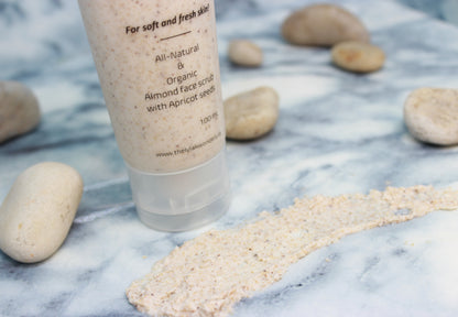 Organic Alluring Almond Face Scrub