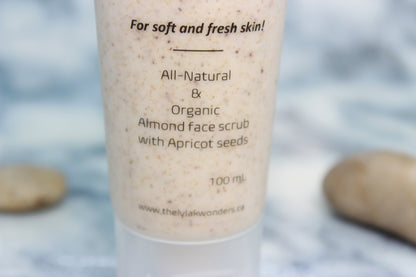 Organic Alluring Almond Face Scrub